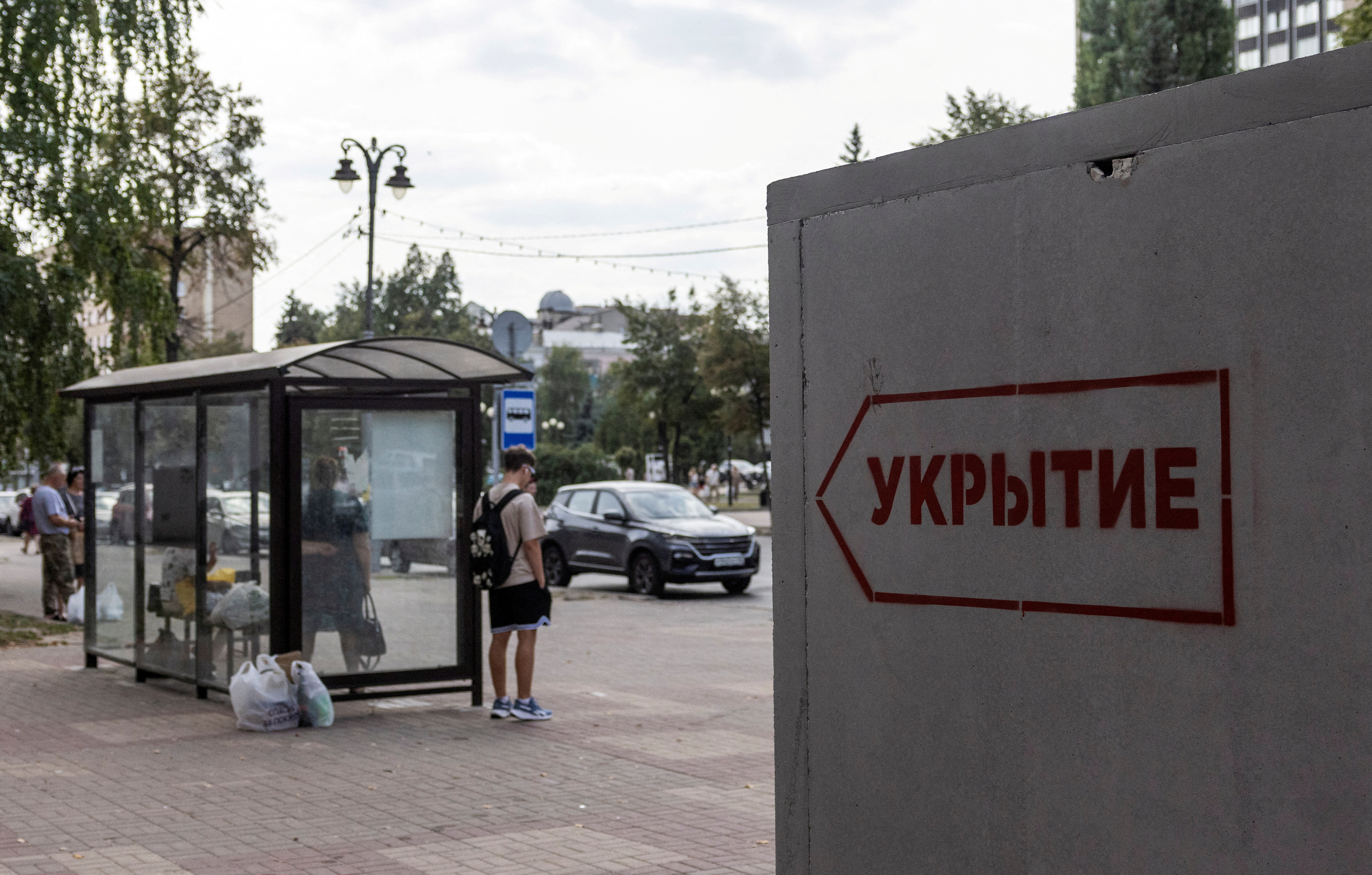 FILE PHOTO: Bomb shelters installed in Kursk