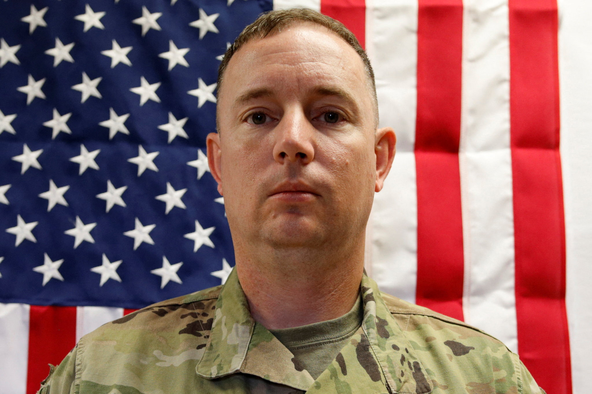 U.S. Army Major Jeffrey O'Brien, 45, poses in an undated photograph
