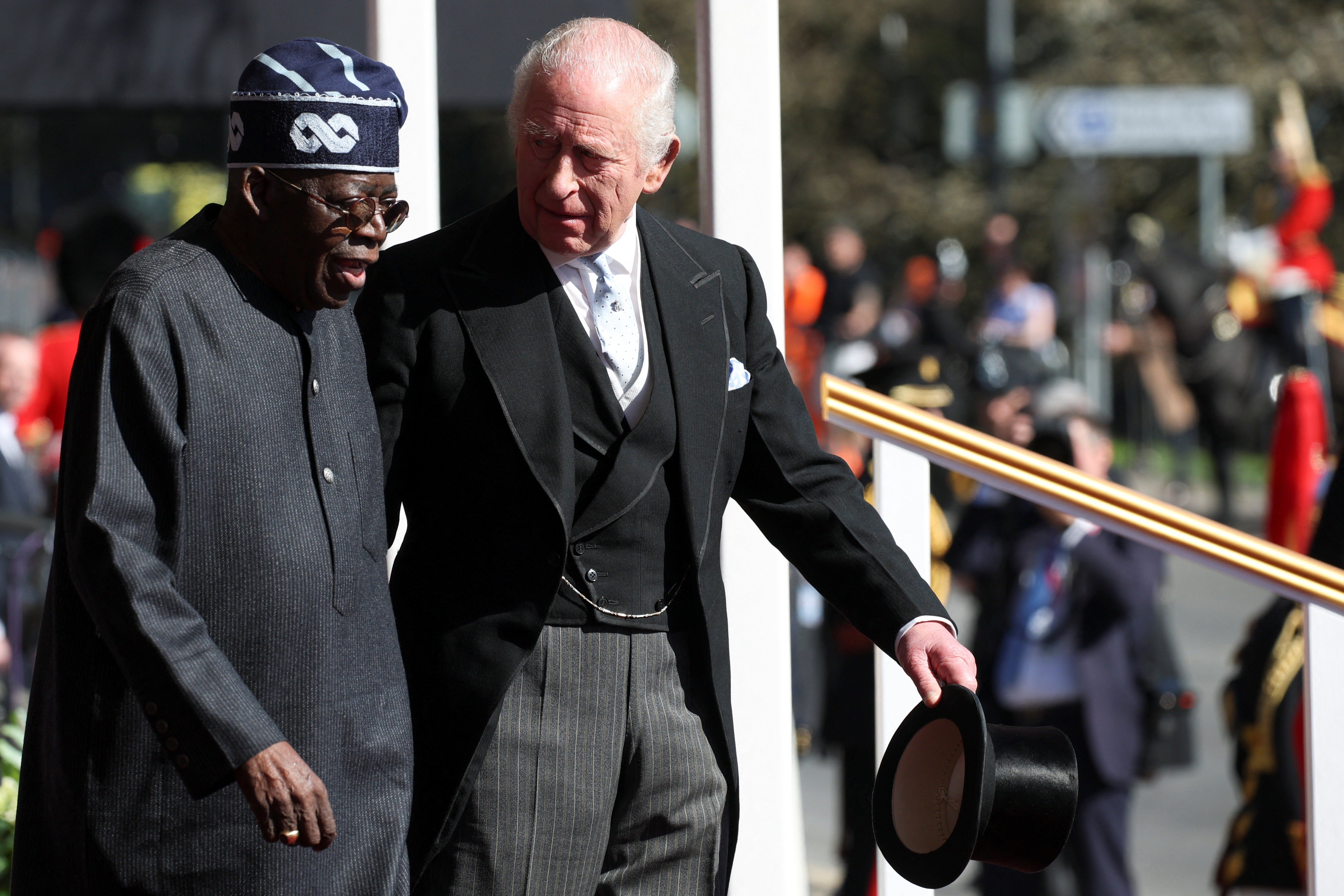 Nigerian President, Bola Ahmed Tinubu and First Lady Oluremi Tinubu visit Windsor