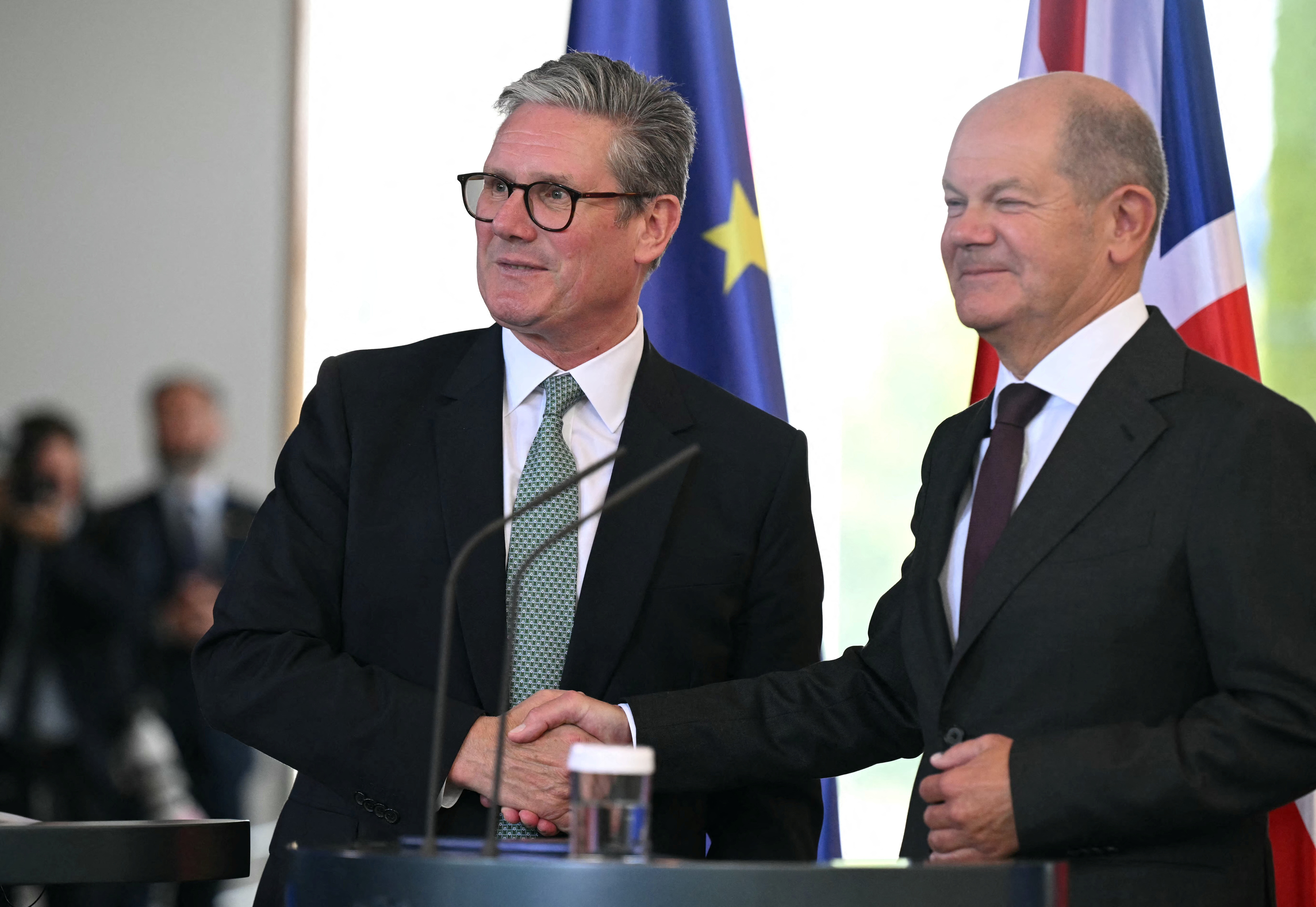 Britain's PM Starmer visits Berlin
