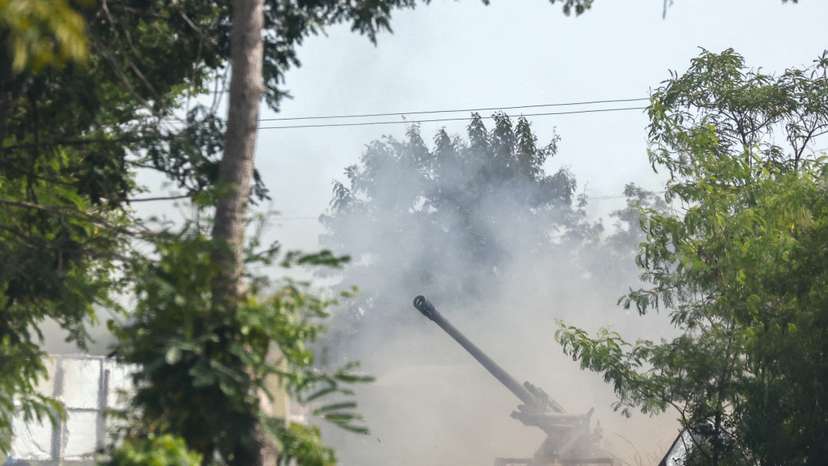 Thailand and Cambodia exchange heavy artillery as fighting rages for a second day