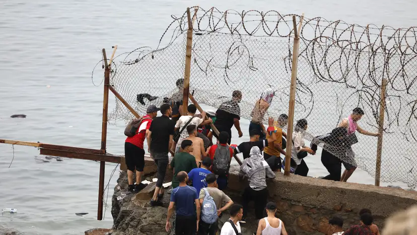 Ceuta migrants