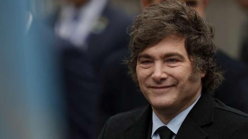 Argentina's President Milei attends the traditional Te Deum to mark the anniversary of the May Revolution, in Buenos Aires