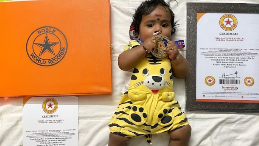 Kaivalya 4-month-old baby