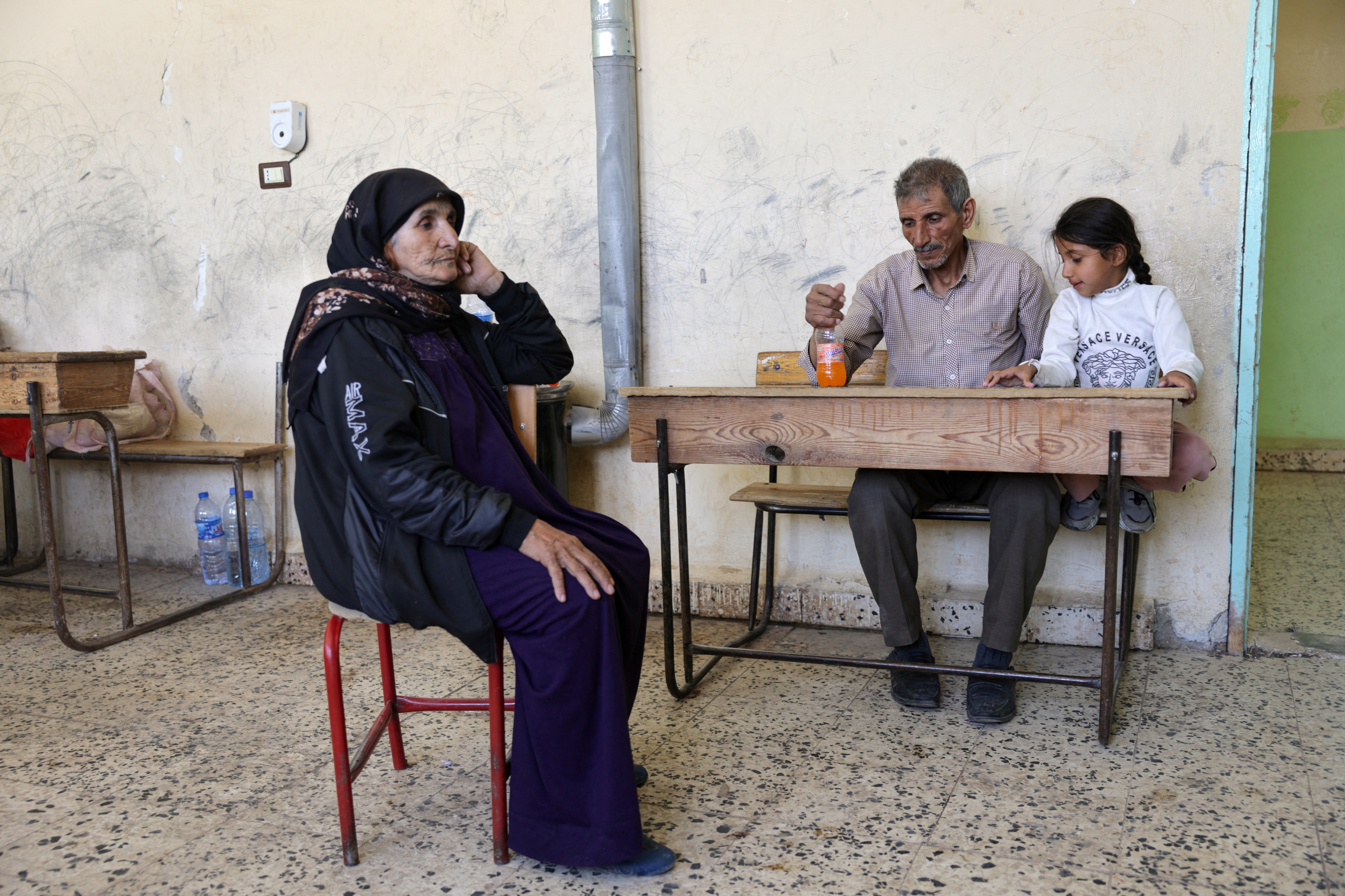 Group of Bedouin families in Nahtah