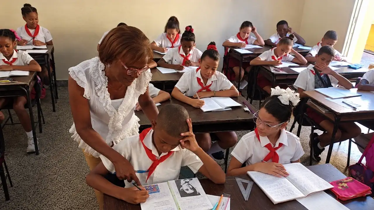 As aulas retornaram em Cuba, em meio aos apagões e à falta de combustíveis.