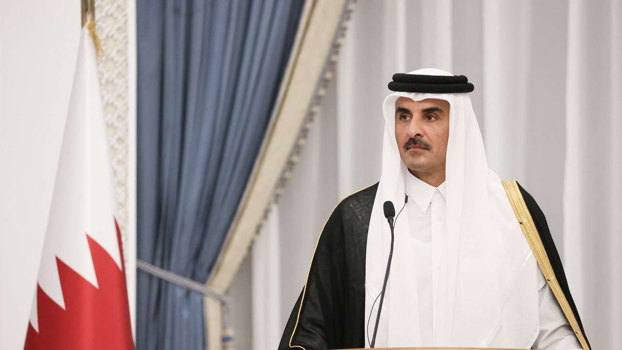 Iranian President Masoud Pezeshkian visits Doha