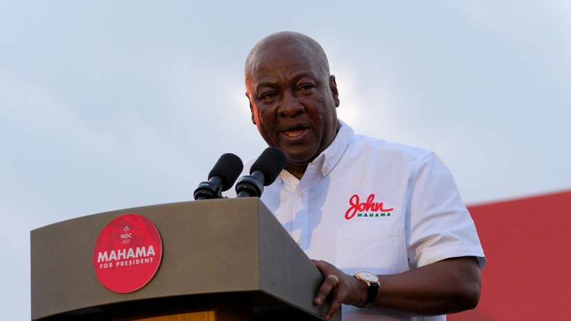 FILE PHOTO: Ghana's NDC party campaign launch ahead of December elections, in Tamale