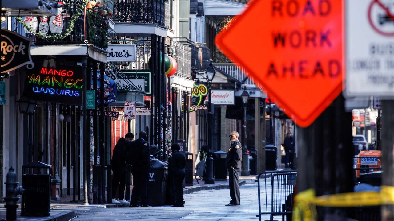 Driver crashes into crowd celebrating New Year's Day in New Orleans