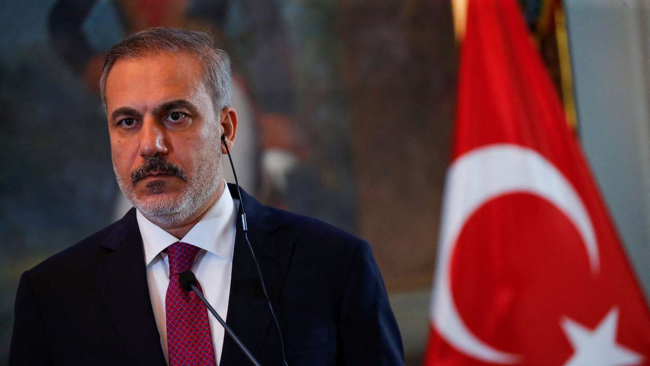 FILE PHOTO: Turkish Foreign Minister Hakan Fidan visits Venezuela