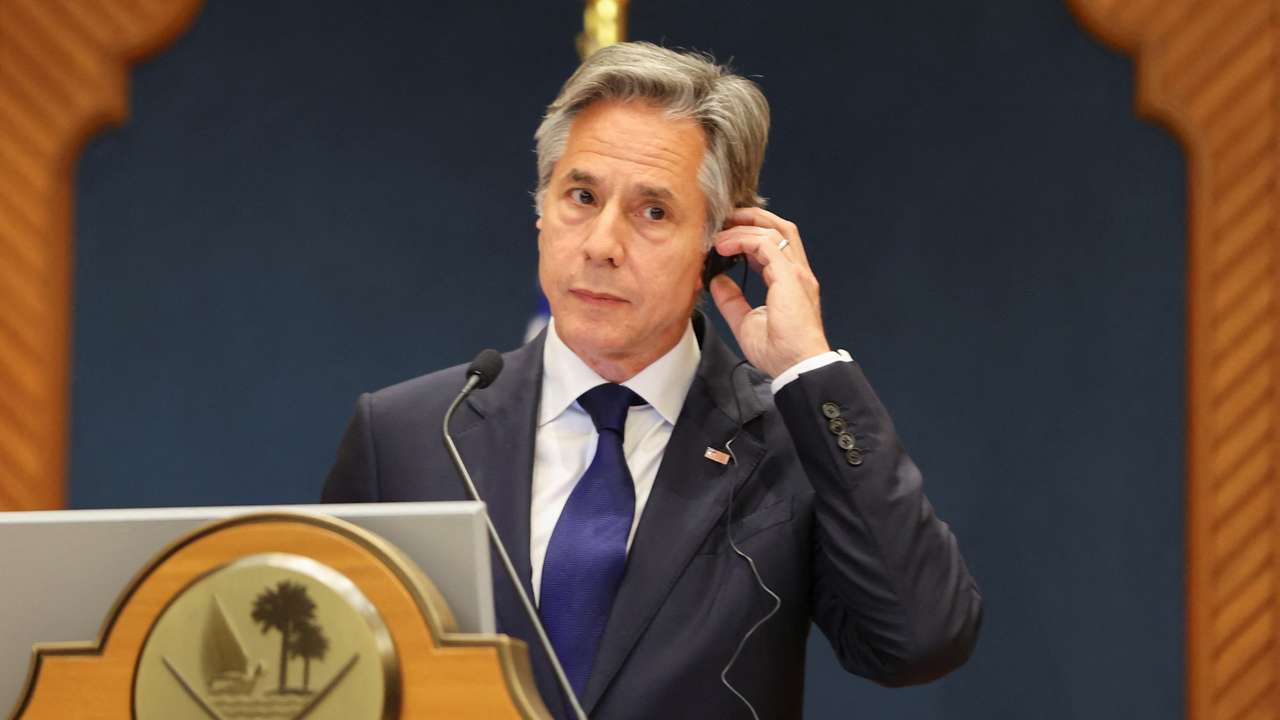 U.S. Secretary of State Blinken and Qatar's PM hold press conference in Doha