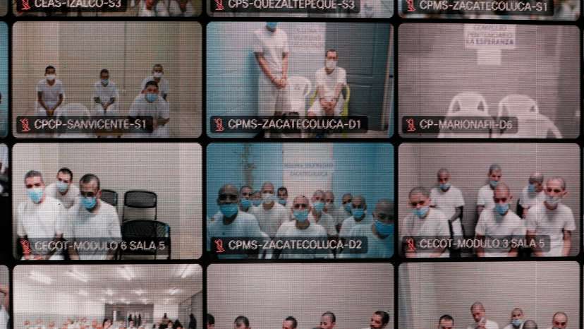 El Salvador launches mass trial for nearly 500 accused gang leaders