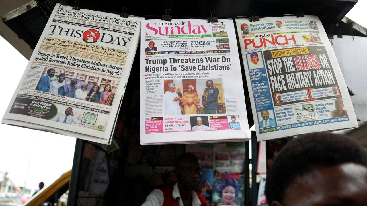 FILE PHOTO: Trump threatens US military action in Nigeria over treatment of Christians