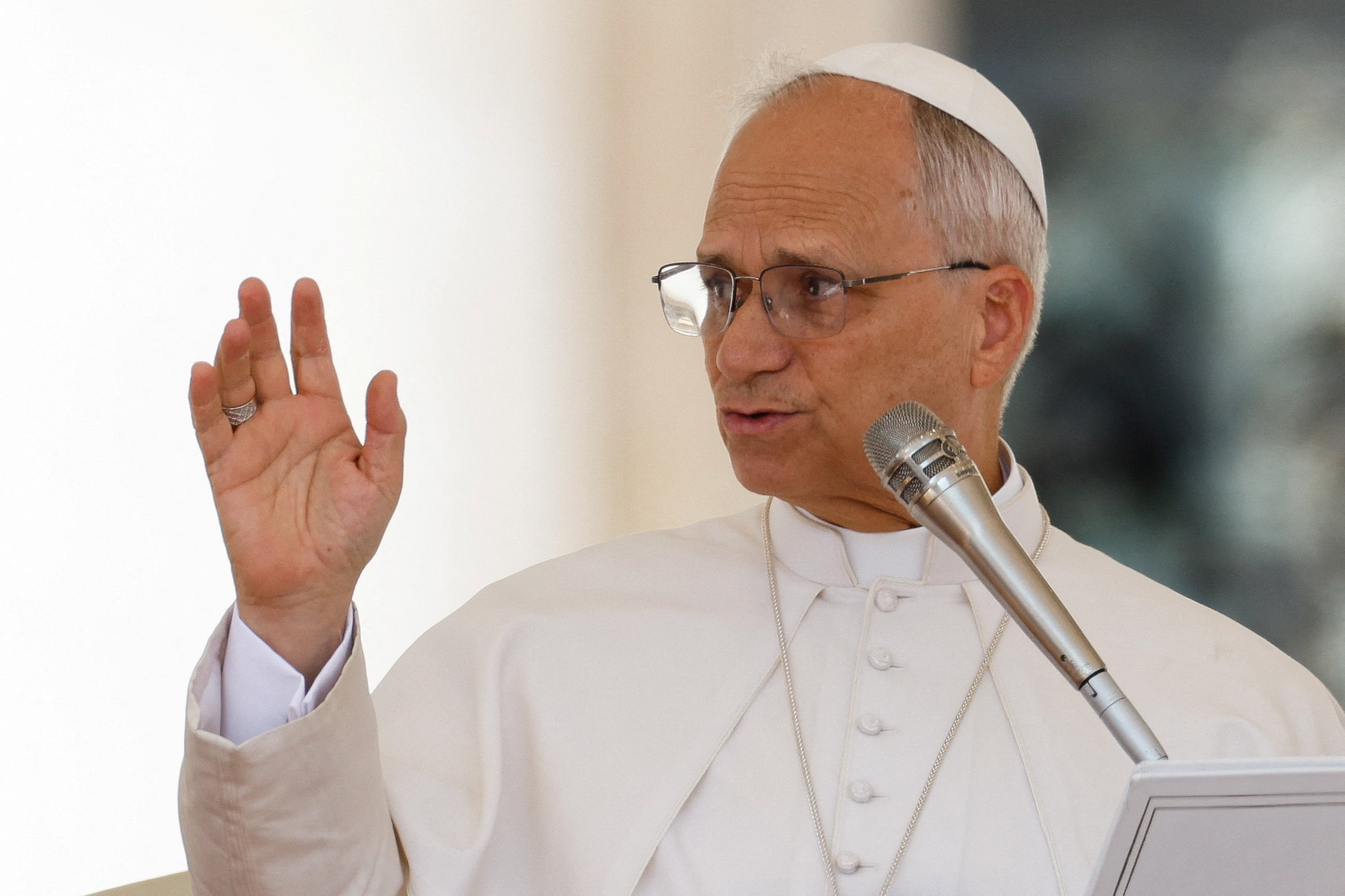Pope Leo XIV holds general audience in St. Peter's Square