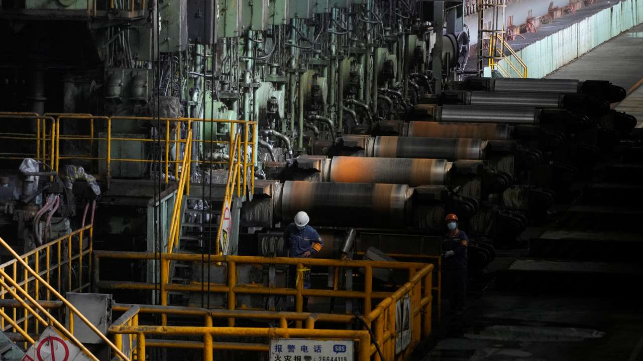 Media tour to Baoshan Iron & Steel in Shanghai
