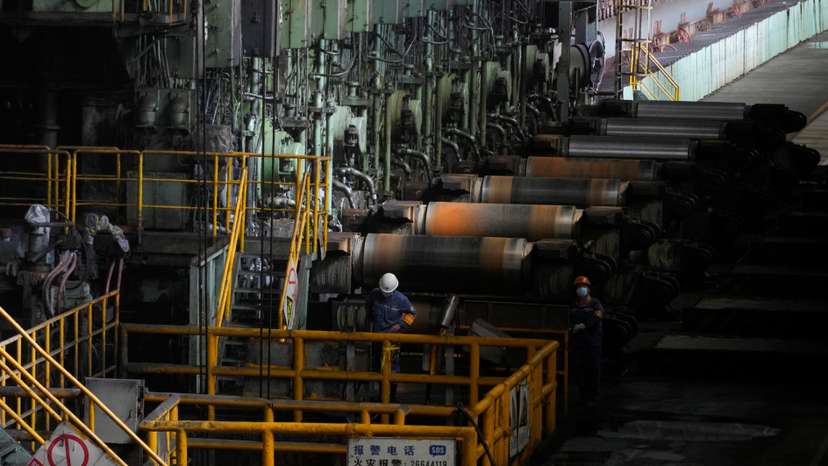 Media tour to Baoshan Iron & Steel in Shanghai