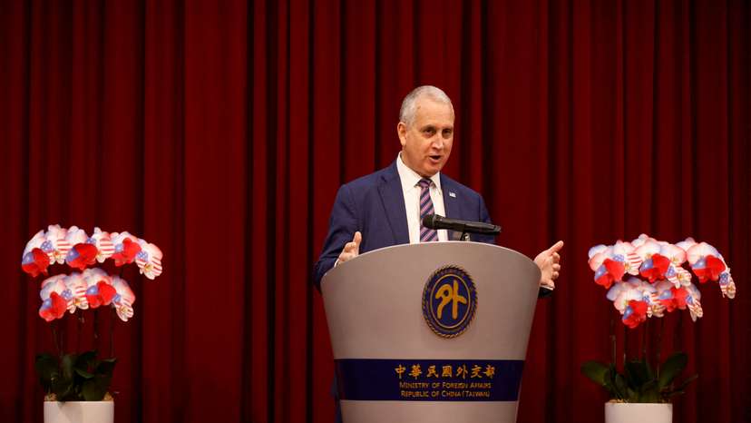 News conference of U.S. House of Representatives Taiwan Caucus in Taipei