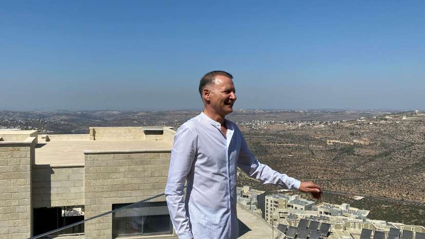 FILE PHOTO: Bashar Masri is shown in Rawabi in 2020