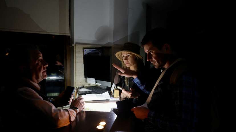 Power outage in Ronda