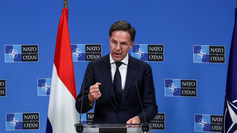 FILE PHOTO: NATO Secretary-General Stoltenberg holds a press conference with the Prime Ministers of the Czech Republic, Denmark and the Netherlands in Brussels