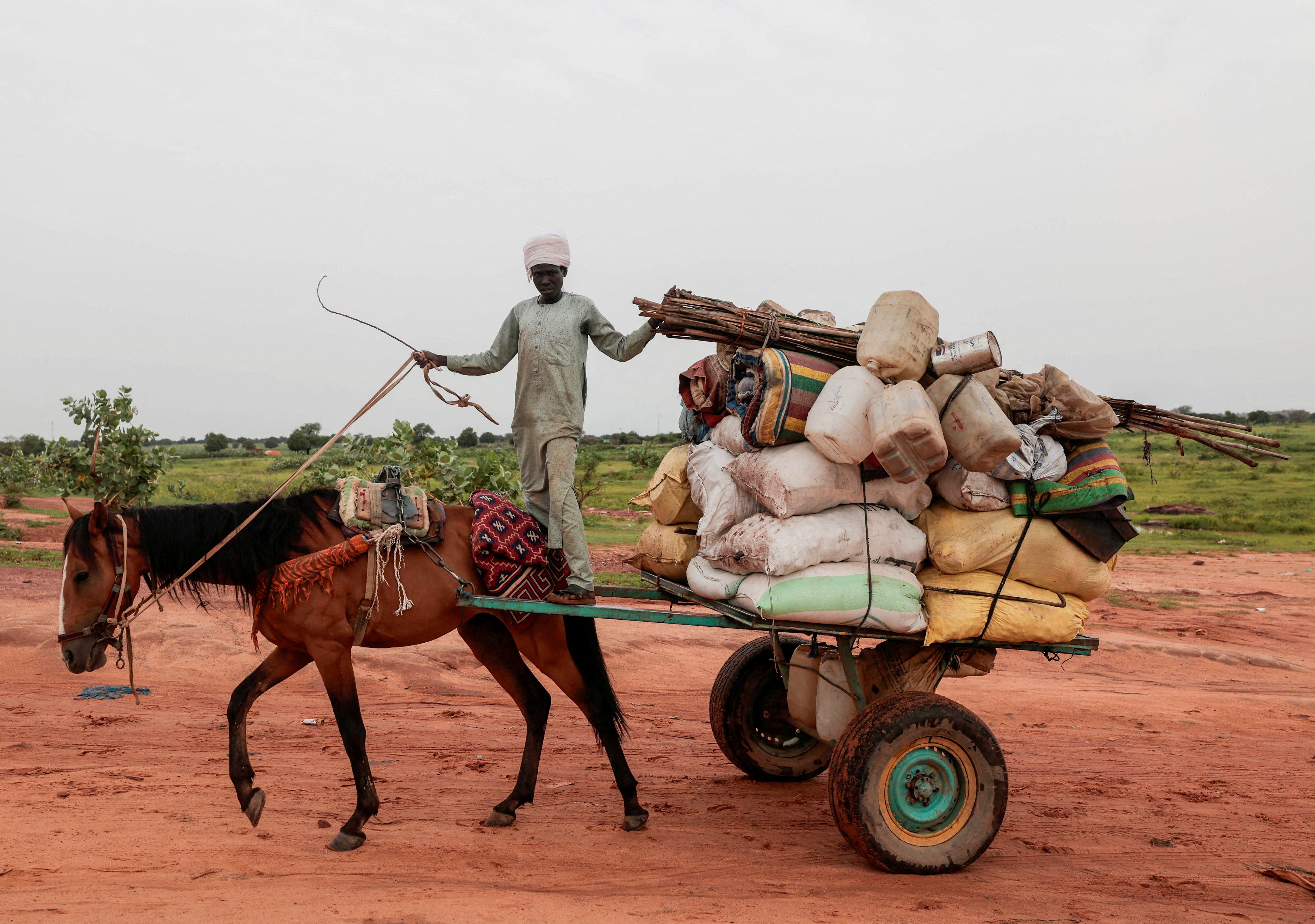 FILE PHOTO: Fleeing Sudanese seek refuge in Chad