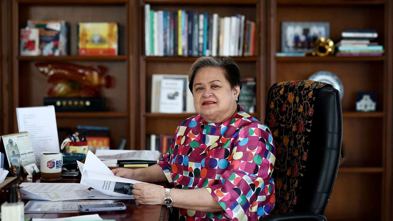 Reuters interviews Philippine Foreign Affairs Secretary Ma. Theresa Lazaro