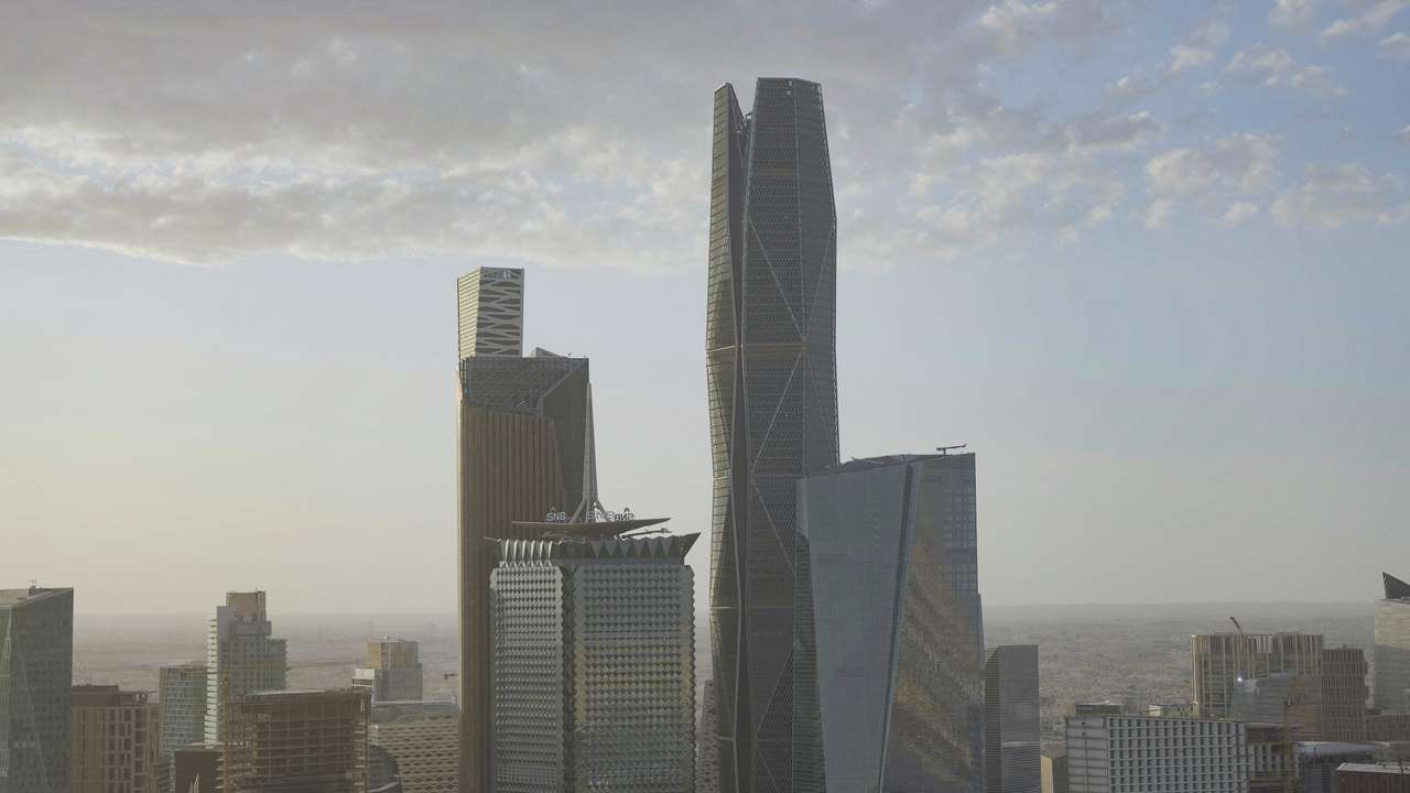 General view of Riyadh city