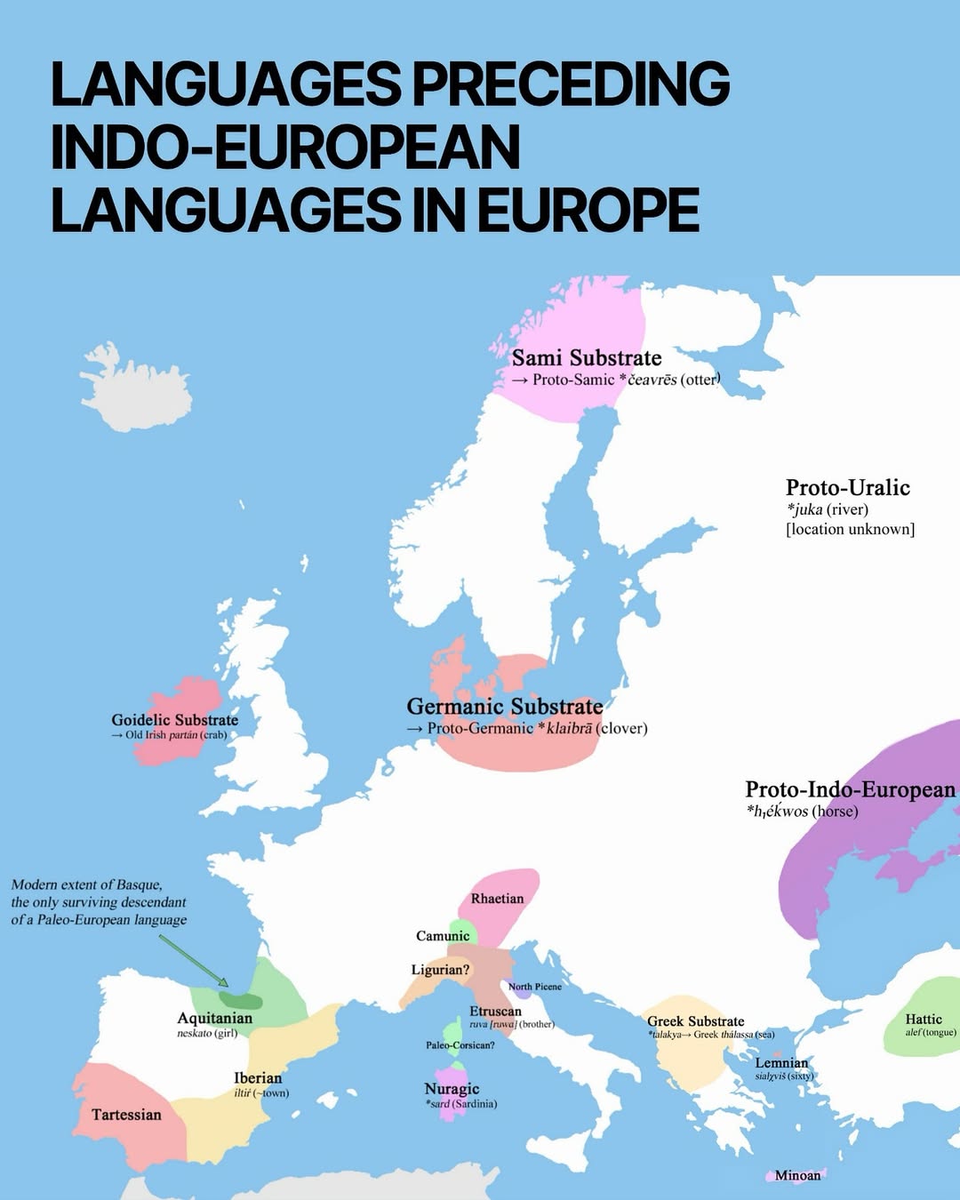 Before Indo-European languages like Latin, Greek, Celtic, or Germanic spread across the continen (1)