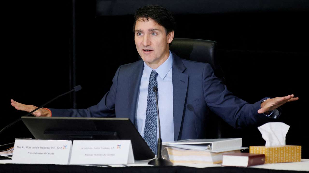 FILE PHOTO: Canada's Prime Minister Justin Trudeau in Ottawa