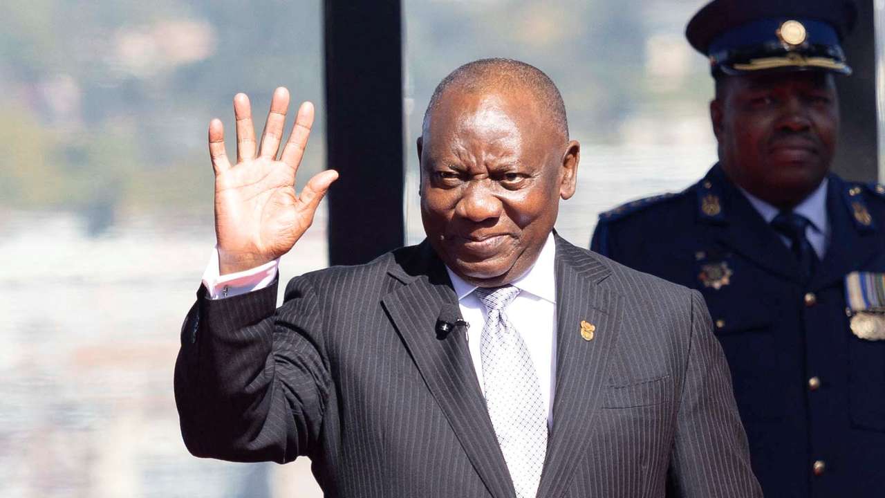 Cyril Ramaphosa inauguration ceremony
