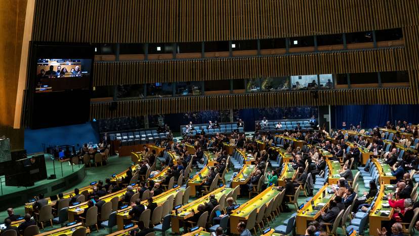 Palestinians seek UN General Assembly backing for full membership