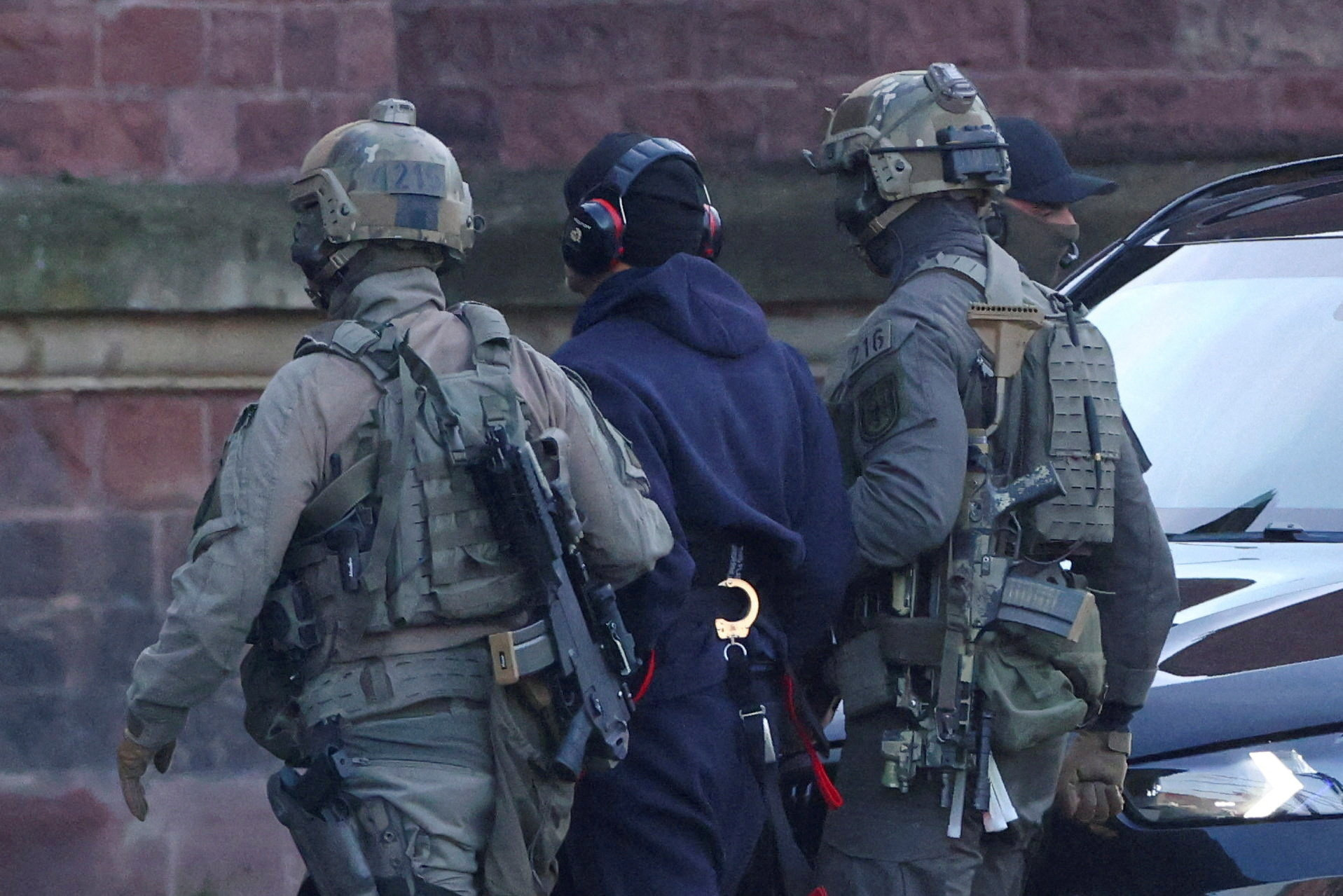 Suspect in sabotage of Nord Stream gas pipeline attends hearing with the German Federal Public Prosecutor, in Karlsruhe