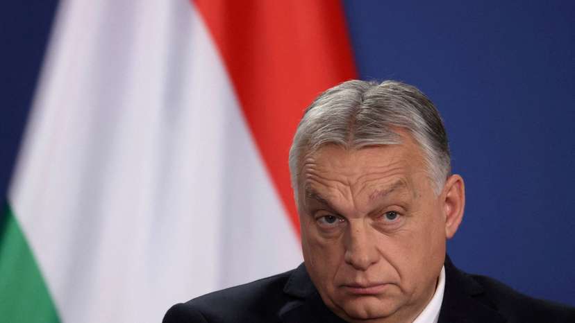 FILE PHOTO: Hungarian PM Orban and North Macedonian PM Mickoski meet in Budapest