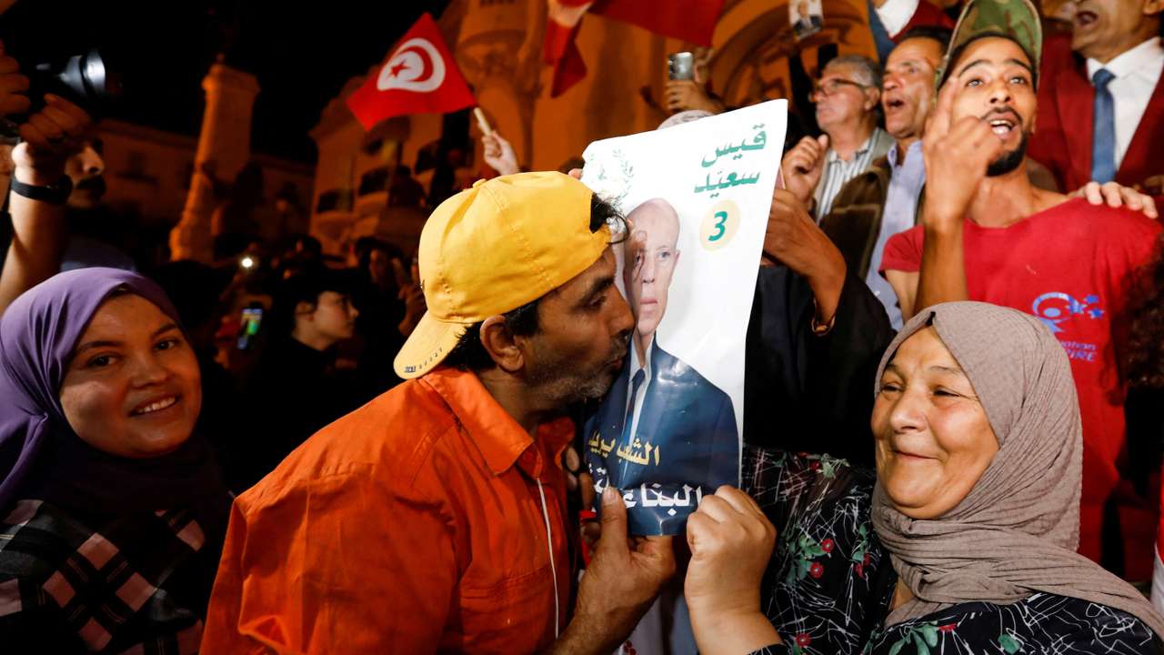 Presidential election in Tunis