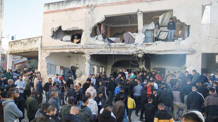 Israeli raid in Jenin, in the Israeli-occupied West Bank