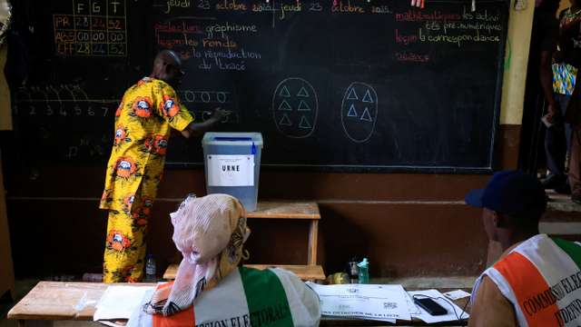 Ivory Coast holds presidential election