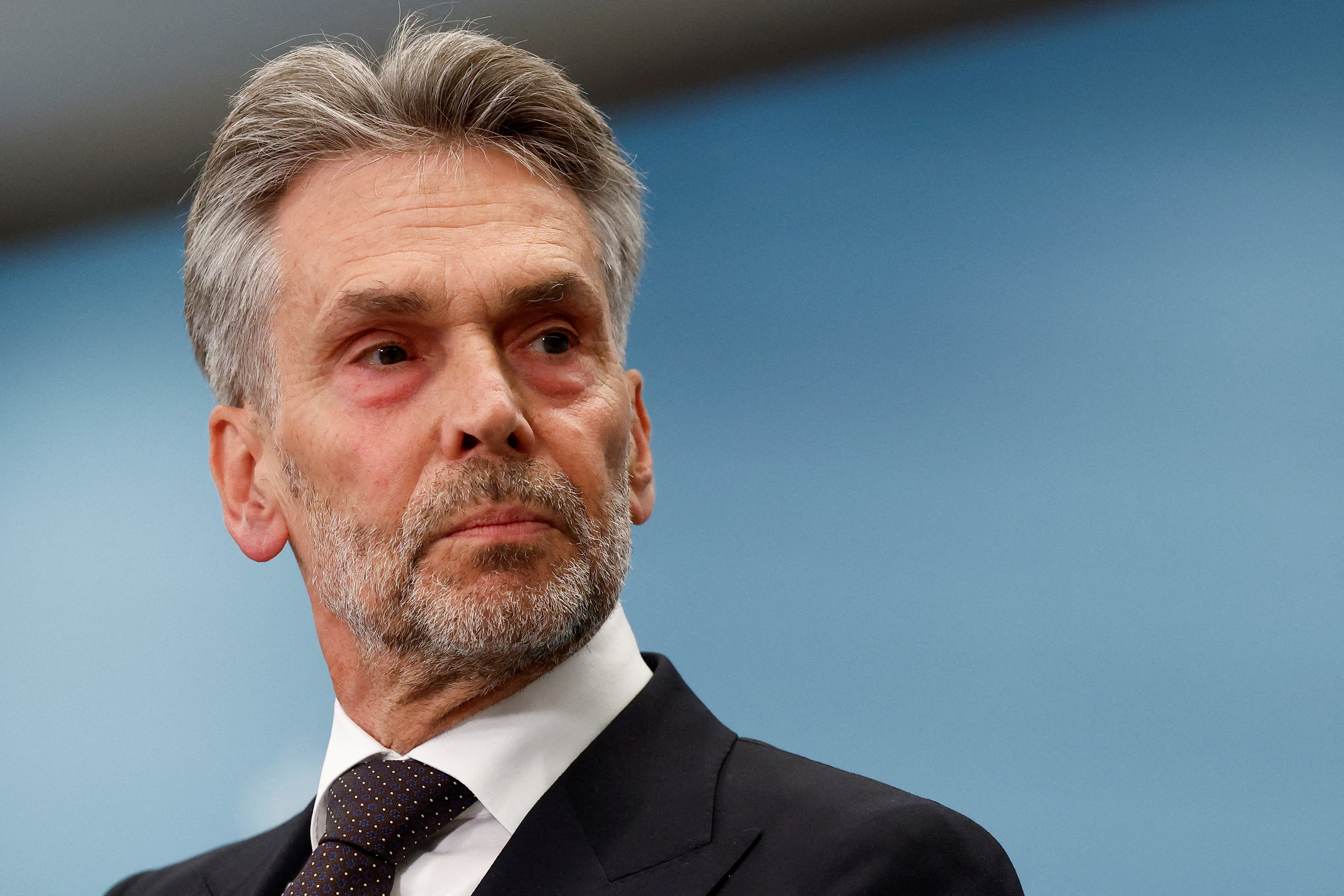 FILE PHOTO: Former Dutch intelligence chief Dick Schoof is presented as the proposed prime minister of the Netherlands