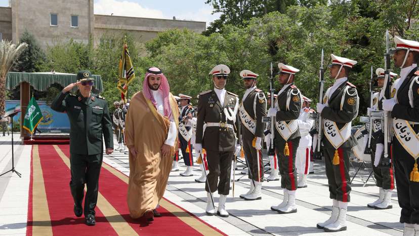Saudi Defence Minister Prince Khalid bin Salman visits Iran