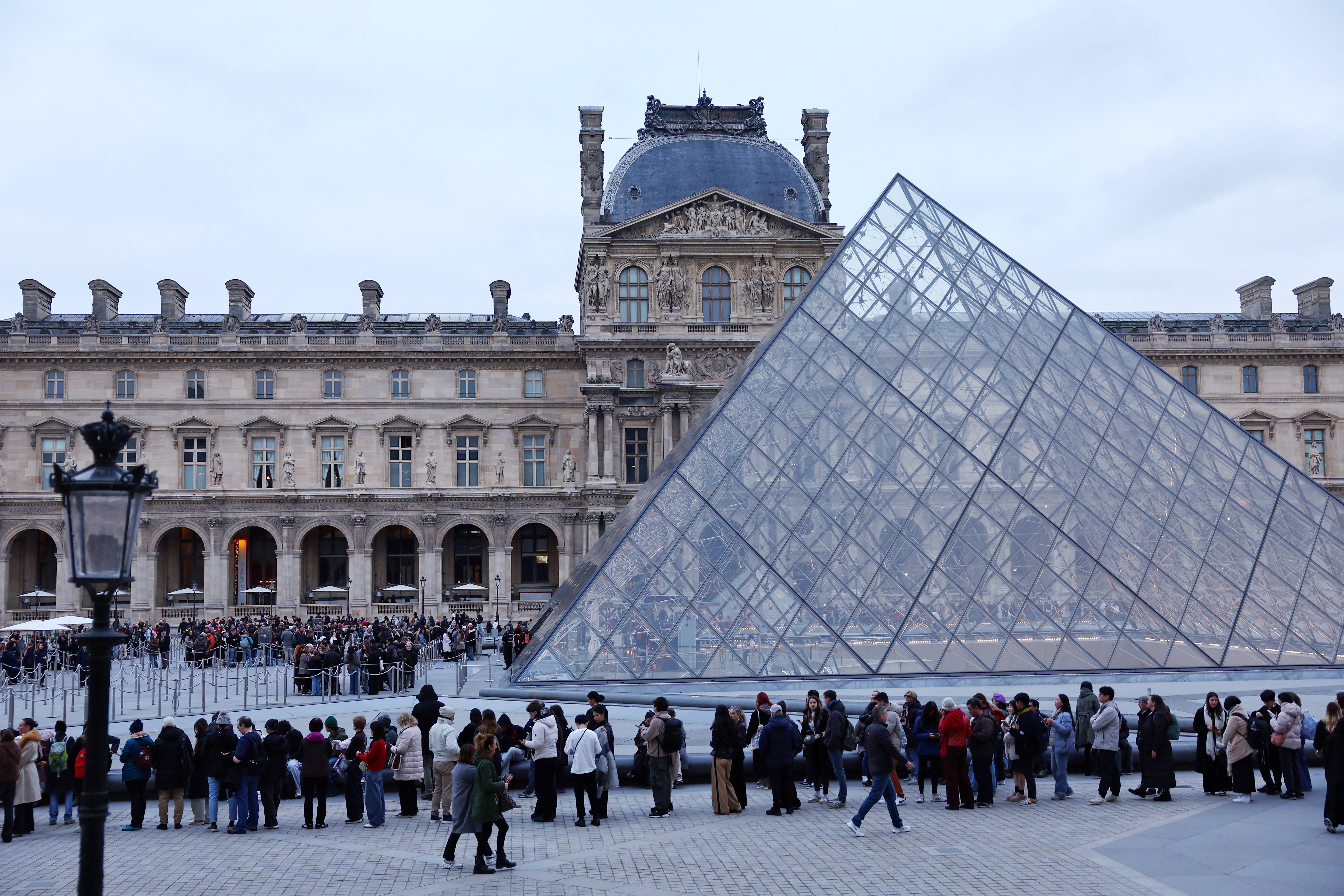 France's Louvre museum remains shut as workers weigh strike extension