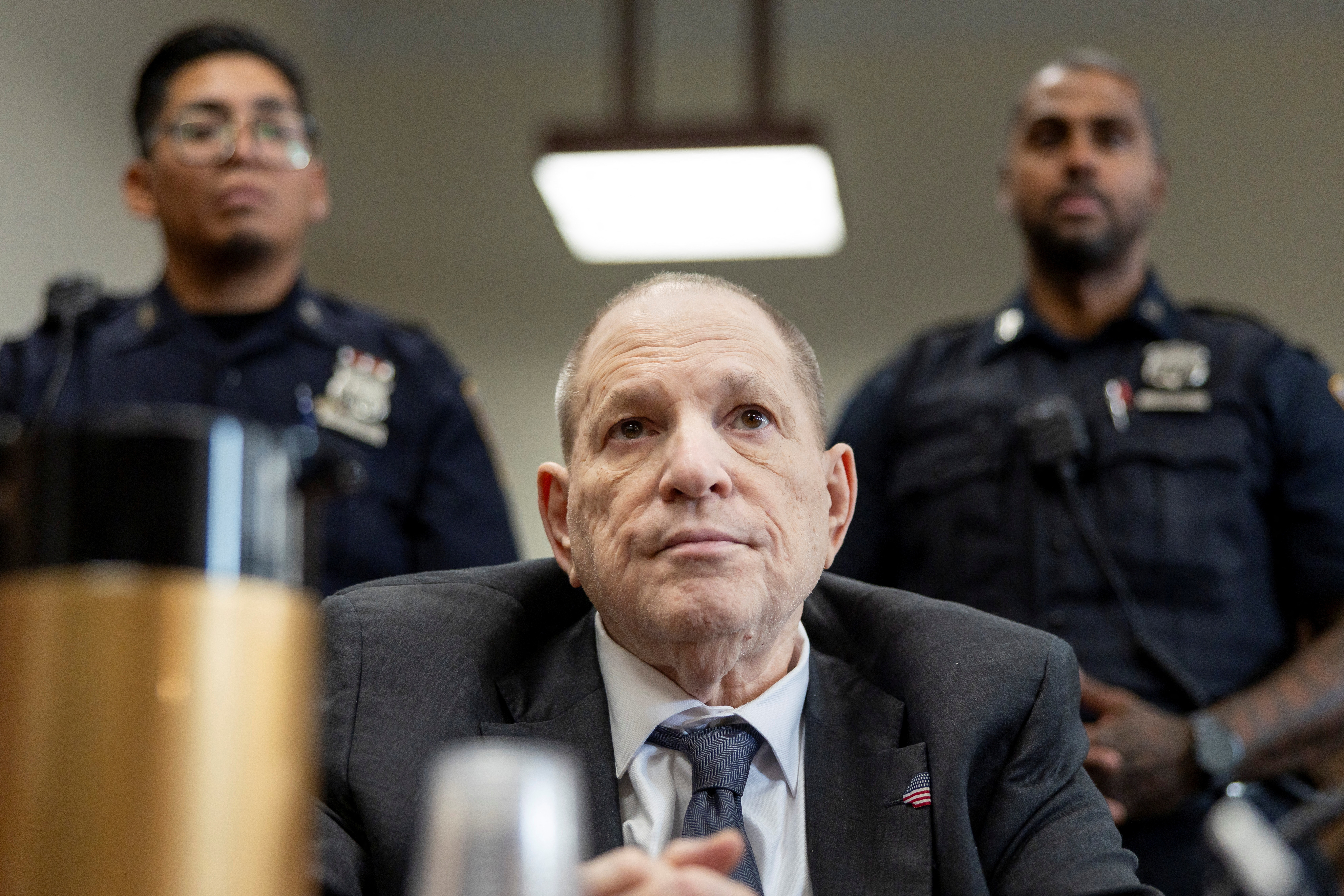 Harvey Weinstein appears in Manhattan Supreme Court