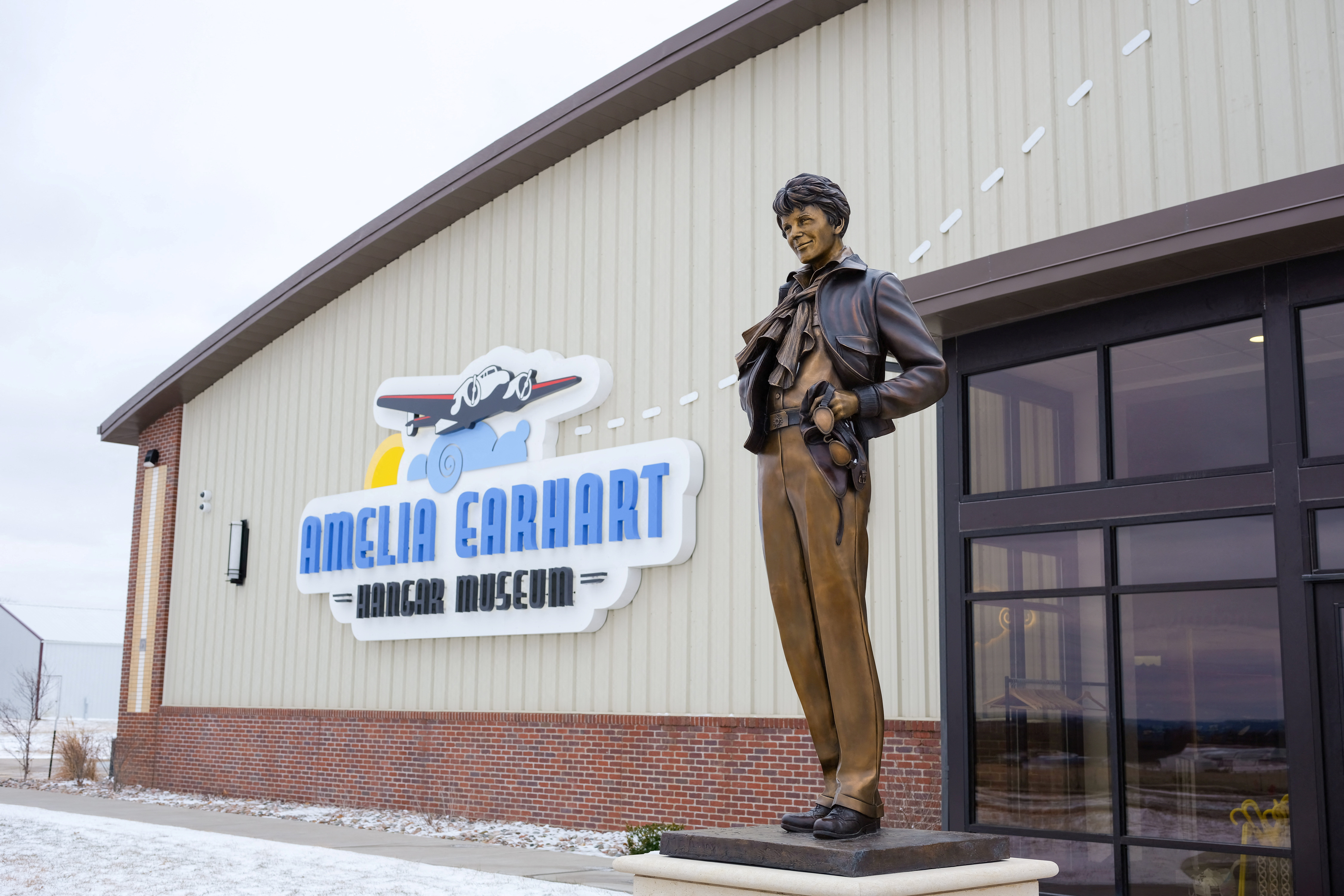 Amelia Earhart Hangar Museum in Atchison
