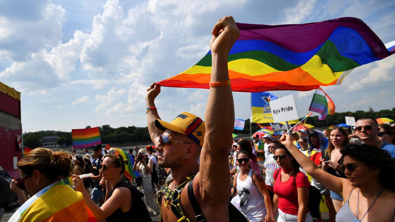 Budapest Pride march