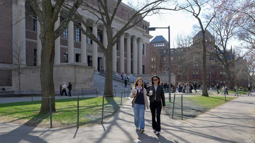 FILE PHOTO: Views of Harvard University