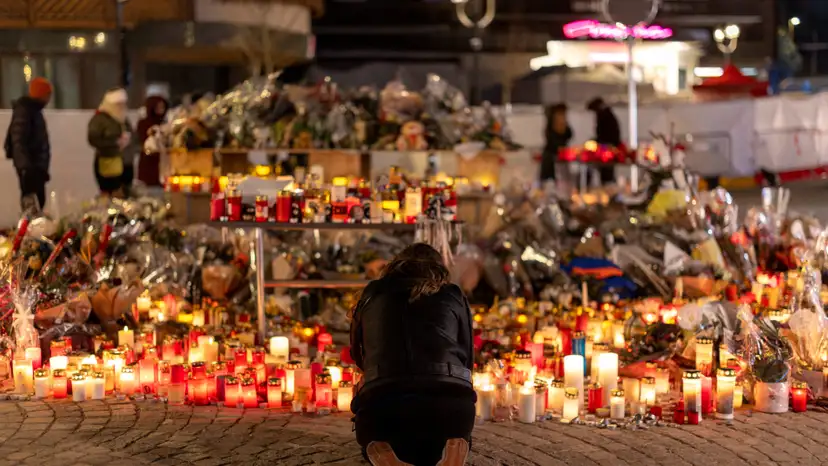 Aftermath of New Year’s Eve party fire and explosion at "Le Constellation" bar in Crans-Montana