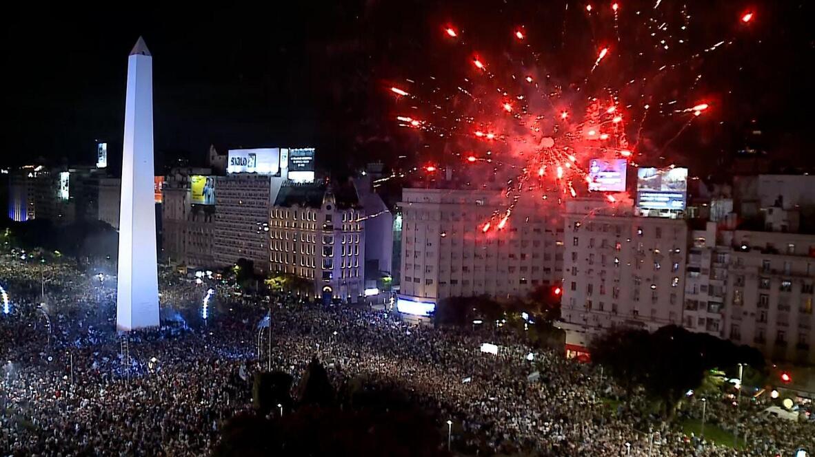 Buenos Aires Erupts After England Win