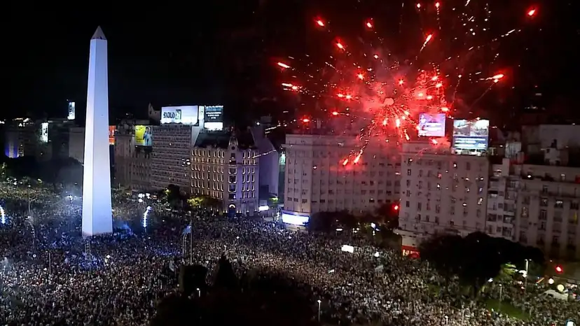 Buenos Aires Erupts After England Win
