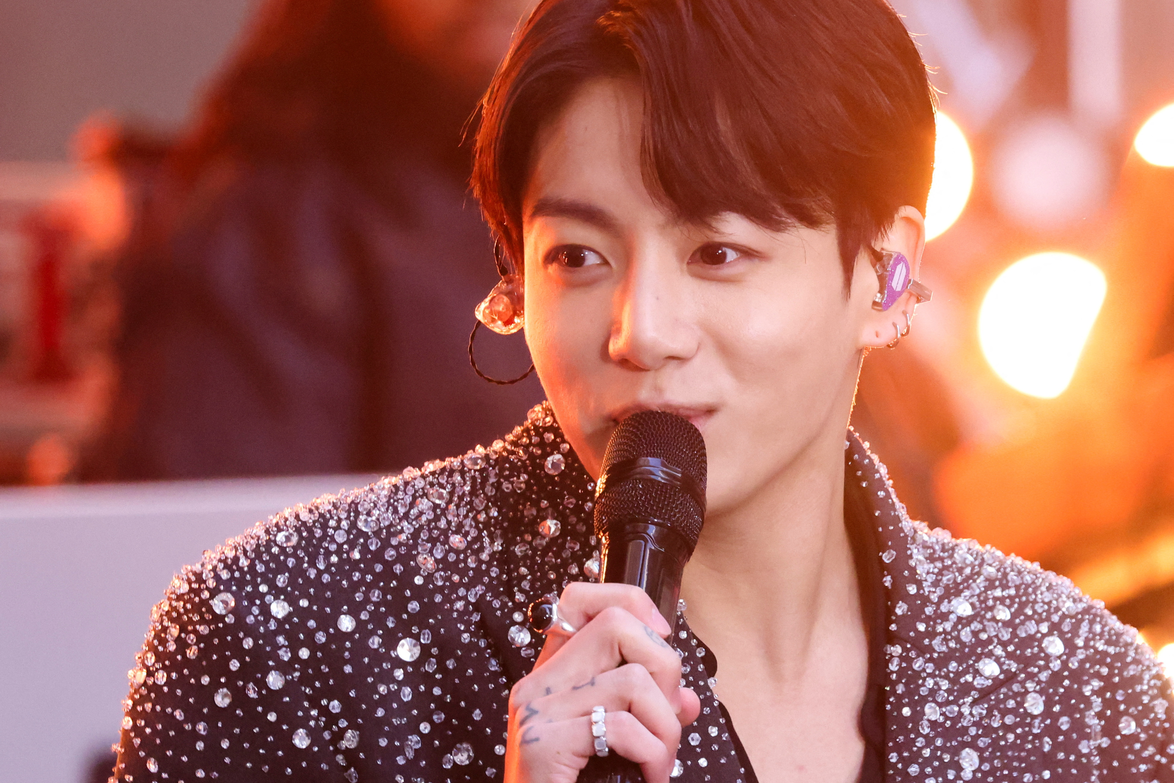 Jungkook of BTS performs on NBC’s ‘Today’ show