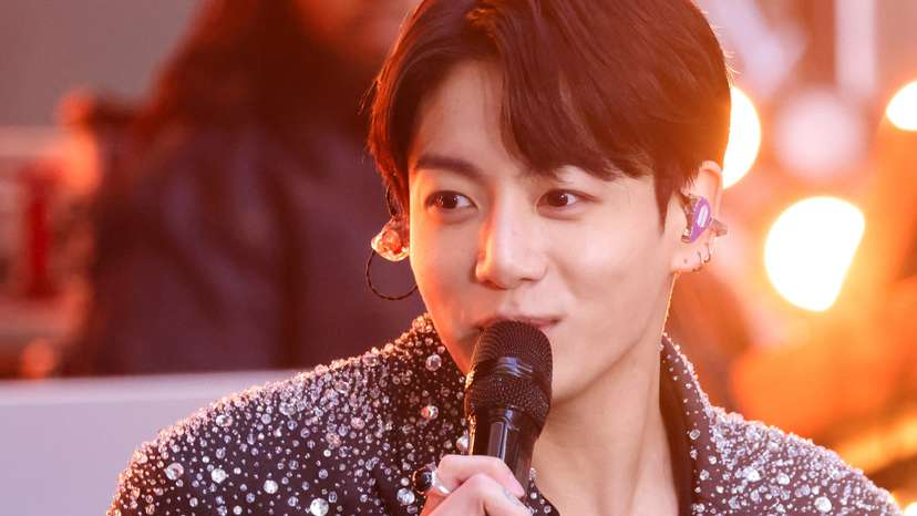 Jungkook of BTS performs on NBC’s ‘Today’ show