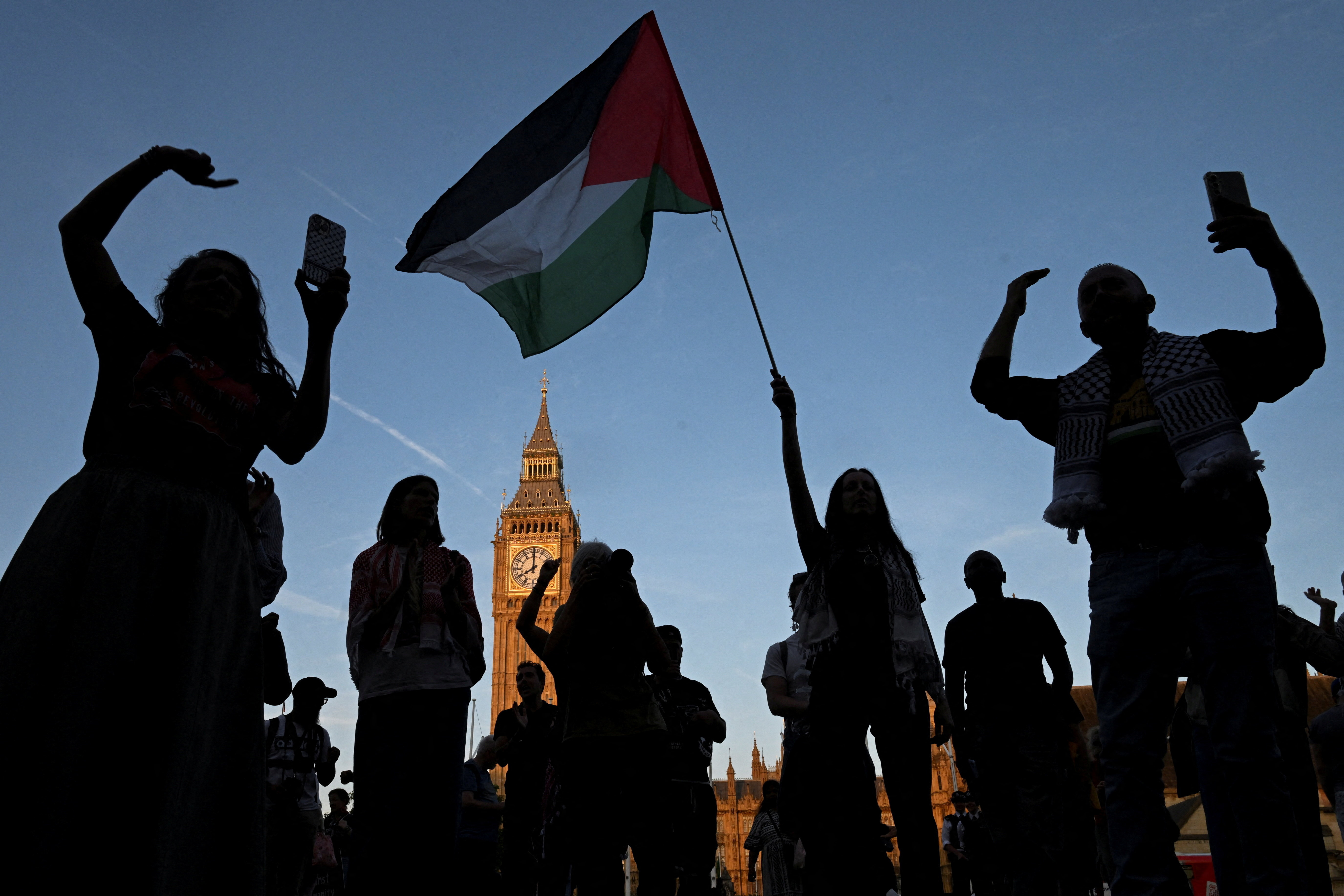 Rally challenging the British government's proscription of "Palestine Action", in London