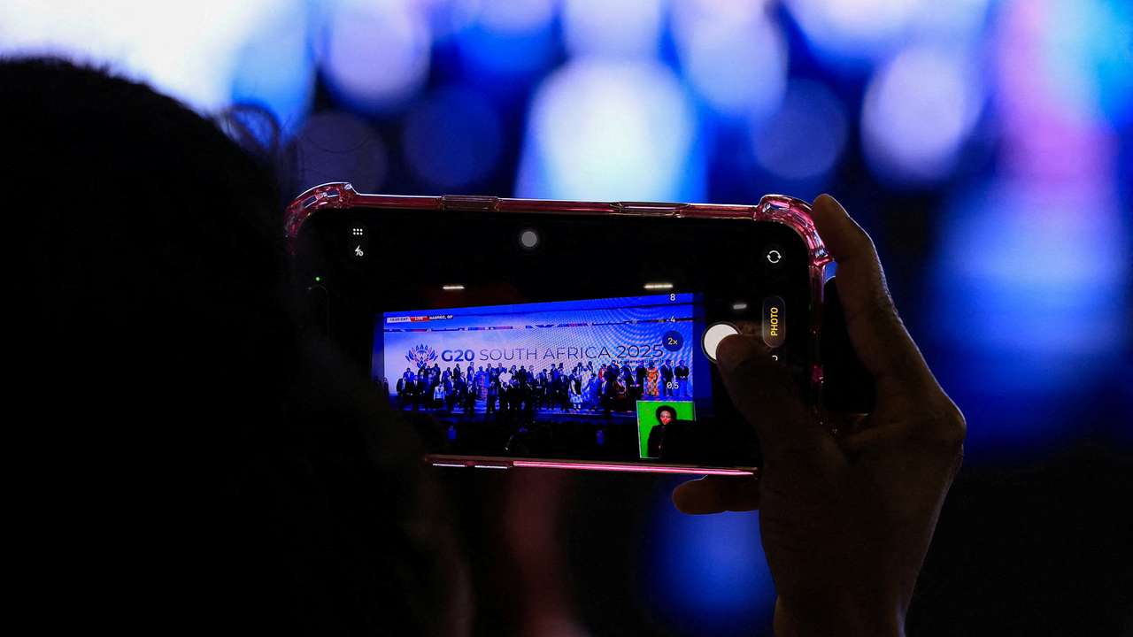 Opening day of the G20 Leaders' Summit, in Johannesburg